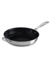Le Creuset 12.5" Helper Handle Deep Fry Pan In Grey