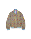 CASABLANCA CANDY PING PONG MONOGRAM BOMBER JACKET MULTICOLOR