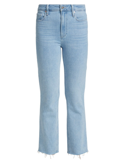 Paige Women's Cindy Raw-hem Straight Jeans In Park Ave