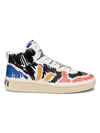 MARNI MEN'S MARNI X VEJA HIGH-TOP LEATHER SNEAKERS