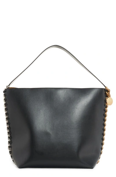 Stella Mccartney Frayme Vegan Leather Tote Bag In 1000