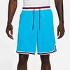 Nike Dna Dri-fit Basketball Shorts In Laser Blue/sangria