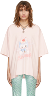 IM SORRY BY PETRA COLLINS SSENSE EXCLUSIVE PINK DEAN T-SHIRT