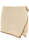 Jacquemus La Jupe Bagnu Skirt In Beige