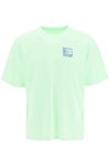 Rassvet Men Logo T-shirt Knit Lime In Green