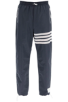 THOM BROWNE TRACK PANTS IN SUSTAINABLE RIPSTOP