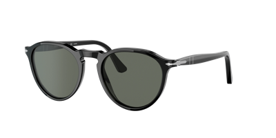 Persol Green Phantos Unisex Sunglasses Po3286s 95/31 51 In Black,green