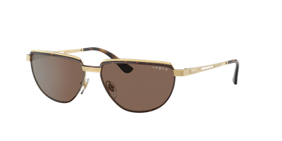 Vogue Eyewear Women's Sunglasses, Vo4235s 56 In Dark Brown