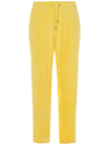 Alyx Logo-print Straight-leg Trousers In Yellow