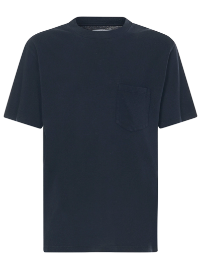 Grifoni T-shirts And Polos Blue In Dark Blue
