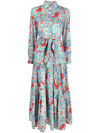 La Doublej Bellini Printed Dress In Crazy Daisy