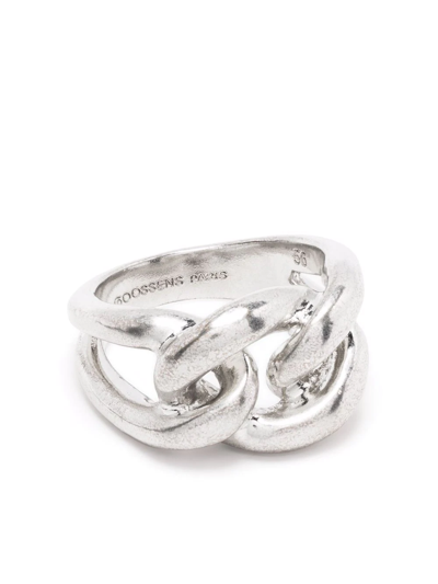 Goossens Lhassa Chain-link Ring In Silver
