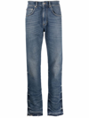 REPRESENT MID-RISE STRAIGHT JEANS