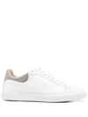 Fabiana Filippi Low-top Leather Sneakers In Weiss