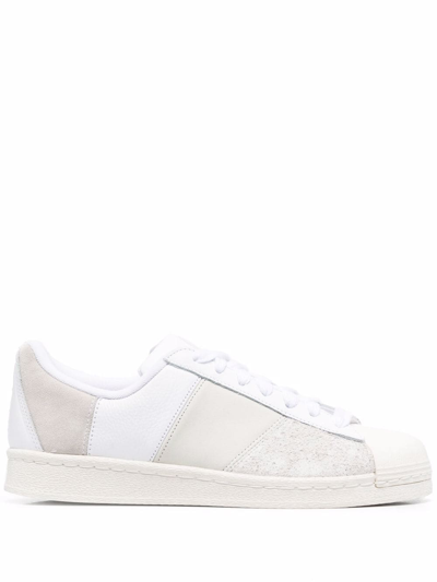 Adidas Originals Superstar 82 Panelled Sneakers In White