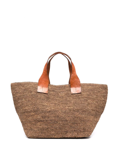 Ibeliv Tokio Datea Wovon Tote Bag In Brown