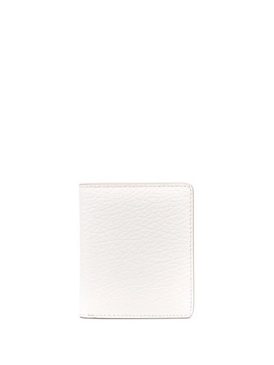 Maison Margiela Logo Bi-fold Wallet In White