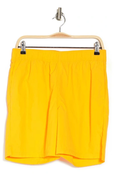 Abound Nylon Shorts In Orange Ray