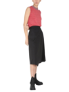 Woolrich High-waisted A-line Skirt In Black