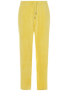 Alyx Logo-print Straight-leg Trousers In Yellow