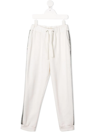 ANDORINE SIDE-TAPE JOGGING TROUSERS