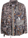 DIESEL SHAPIRO CAMO-PRINT JACKET