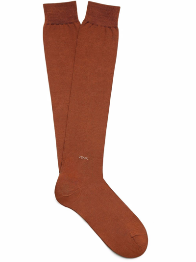 Ermenegildo Zegna Knee-length Socks In Brown
