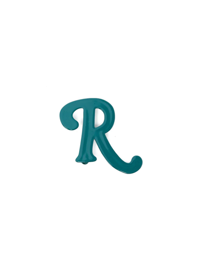 Raf Simons Logo标牌胸针 In Green
