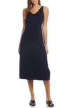 KAREN KANE BRIGITTE SLEEVELESS MIDI DRESS