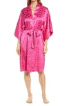 NATORI DECADENCE JACQUARD SATIN ROBE