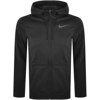 Nike Men's  Therma Full-zip Training Hoodie In Black/dark Grey