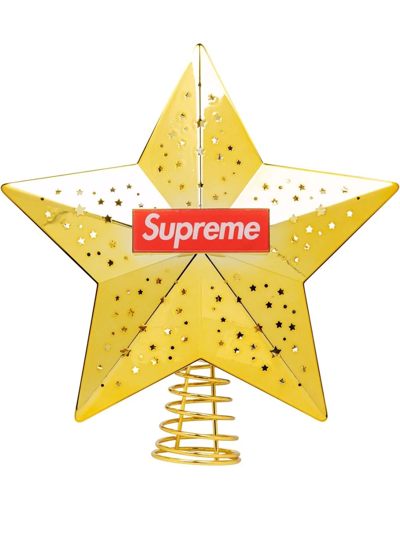Supreme Christmas Tree Topper In Gold