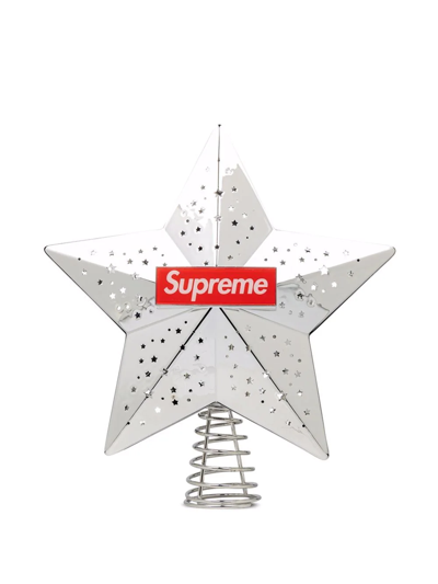 【Silver】Supreme Christmas Tree Topper Supreme Christmas Tree Topper In Silver | ModeSens