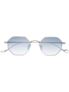 Eyepetizer Geometric-frame Sunglasses In Silber
