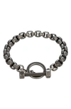 Eye Candy Los Angeles Archy Chain Bracelet In Silver