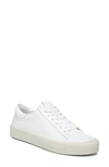 Vince Gabi Leather Low-top Sneakers In White