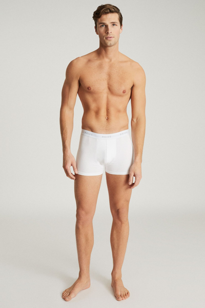 Reiss Heller Boxer Shorts, Pack Of 3 In White