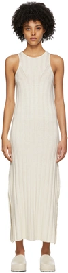 Loulou Studio Off-white Silk Midi Dress