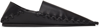 JIL SANDER BLACK TUSCON SLIPPERS