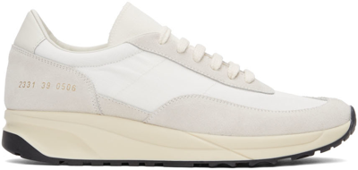 Common Projects White Track 80 Low Trainers