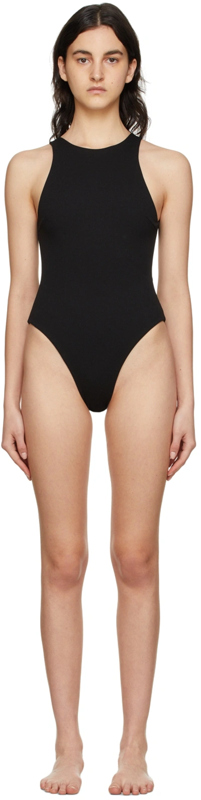 Haight Black Twy One-piece Swimsuit