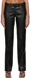 Lado Bokuchava Ssense Exclusive Black Iggy Trousers In Black
