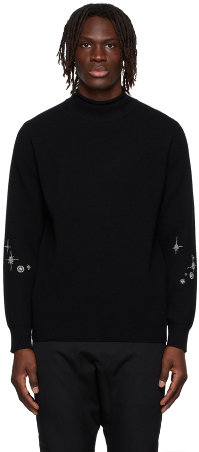 We11 Done Black Cashmere Sweater