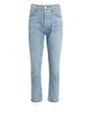 Agolde Nico High-rise Slim Jeans In Denim