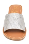 Beach By Matisse Coconuts By Matisse Cabana Slide Sandal In Pearl White