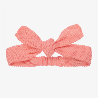 Wedoble Babies' Girls Pink Cotton Knit Headband