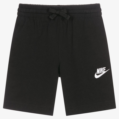 Nike Babies' Boys Black Logo Shorts