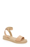 Seychelles Note To Self Ankle Strap Sandal In Beige