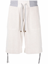 Brunello Cucinelli Corduroy-detail Bermuda Shorts In Beige