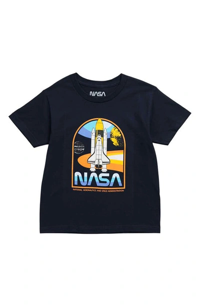 Jem Kids' Space Shuttle T-shirt In Navy | ModeSens